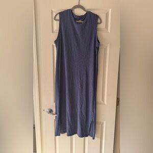 Universal Thread Sleeveless Midi Dress in Blue